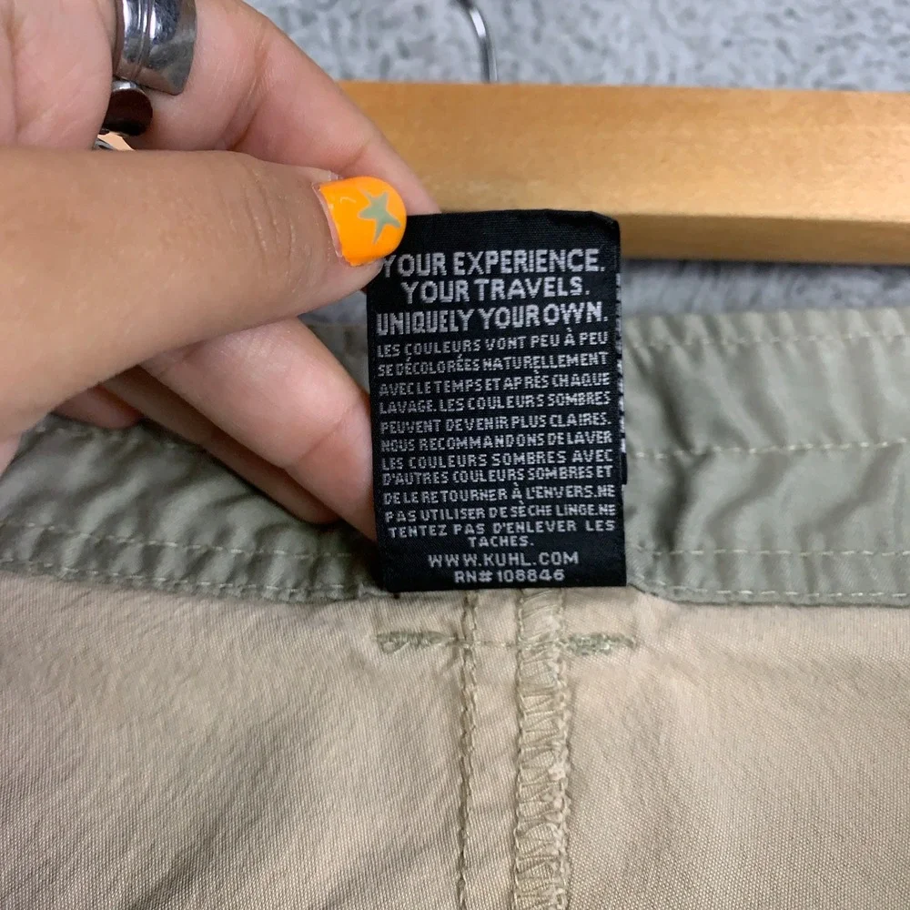 Kuhl Revolvr Pants Men's 34x32 Tan Hiking Outdoor Stretch Articulated Knee Work